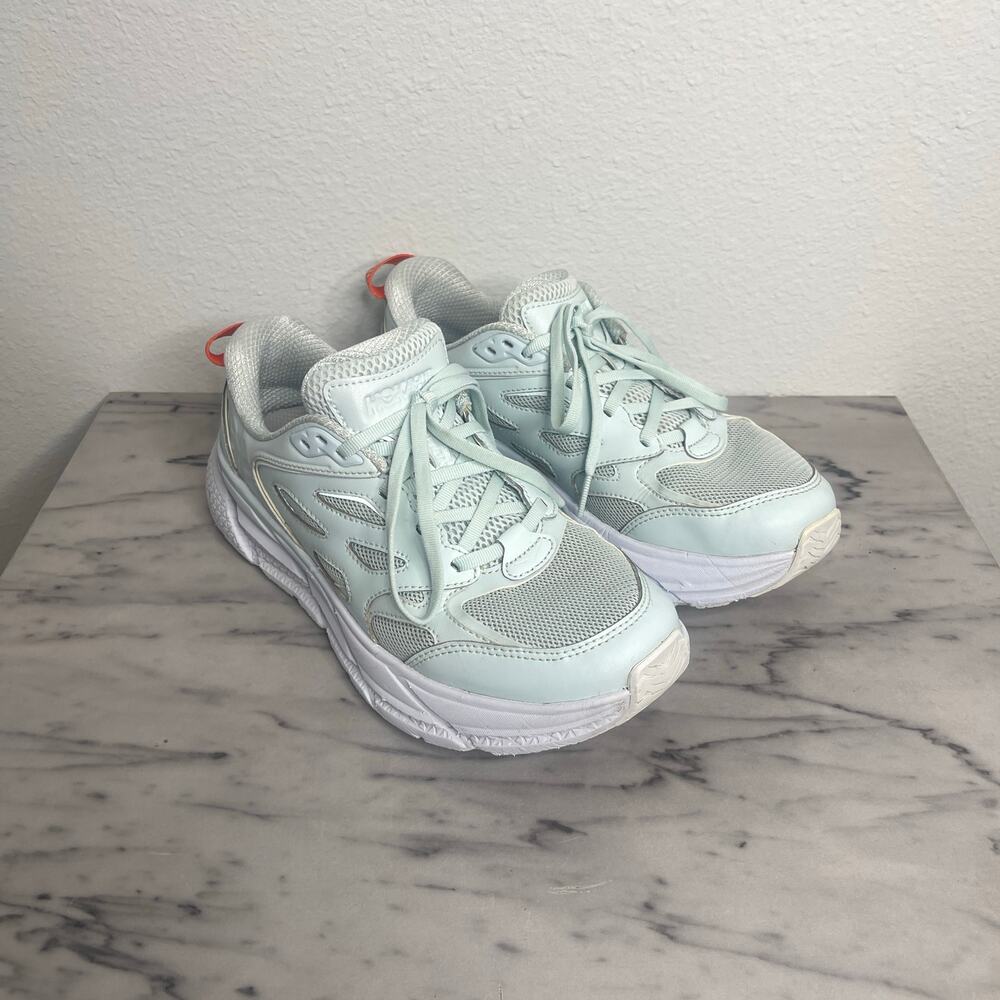 HOKA ONE ONE Clifton L Running Shoes – Women’s 8 / Men’s 7 Wan Blue/Mandarin Red - Picture 14 of 14